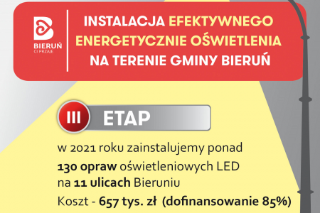 Wkrótce ruszy realizacja kolejnej inwestycji oświetleniowej!
